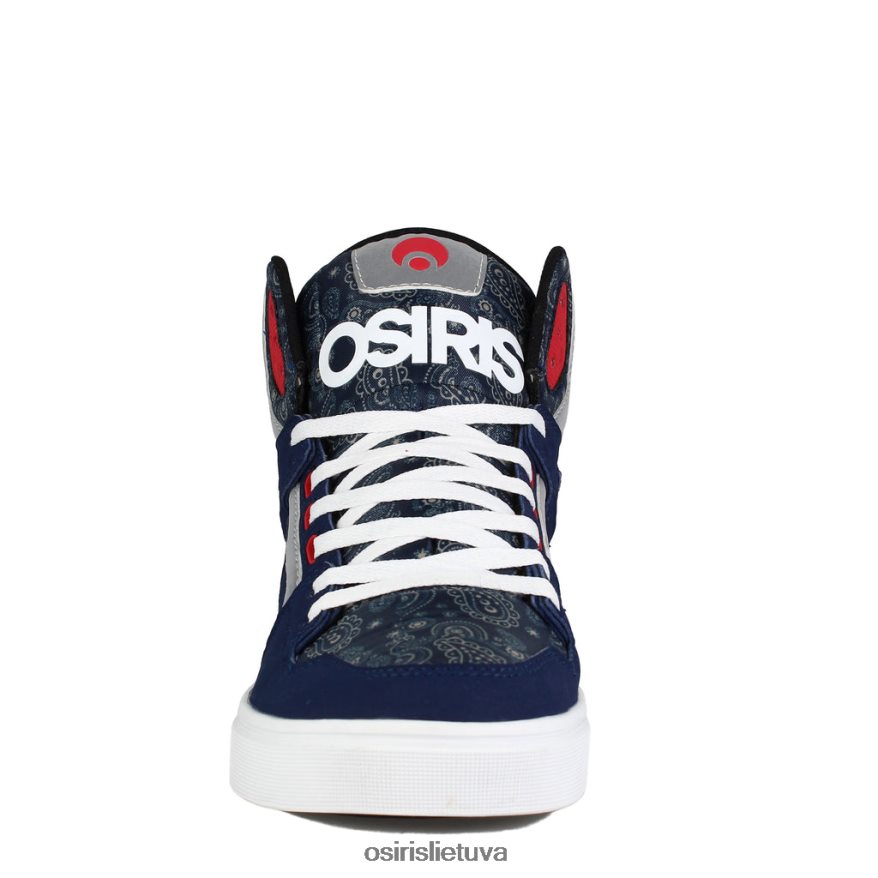 Osiris klonas unisex P46J4X21 batas navy/red/Paisley