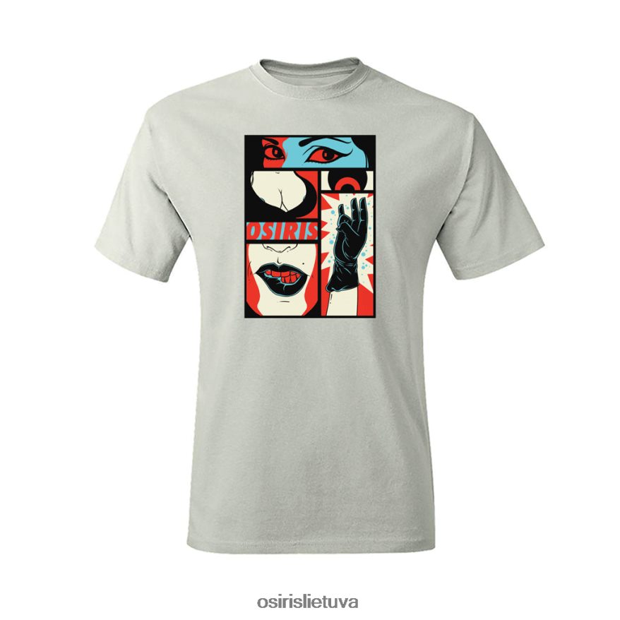 Osiris šokiruojantis marškinėliai unisex P46J4X30 marškinėliai alavas